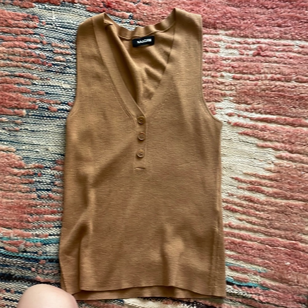 Cashmere Vest top